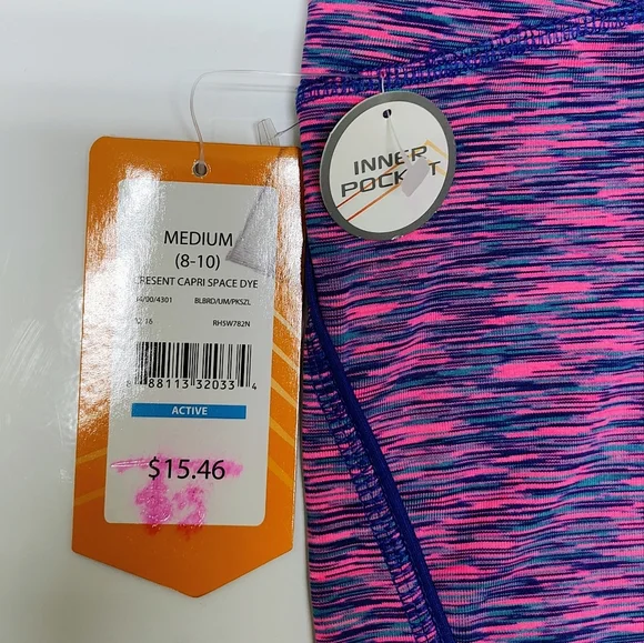 AVIA Capri-Length Leggings, Size Medium - Picture 4 of 5